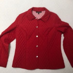 Briggs New York quilted blazer